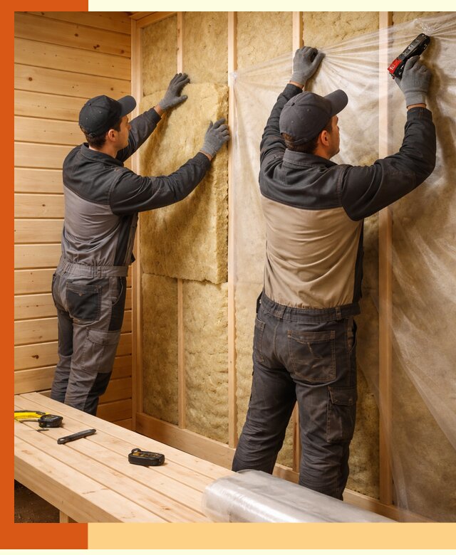 Профессиональное утепление сауны в Георгиевске с гарантиями качества