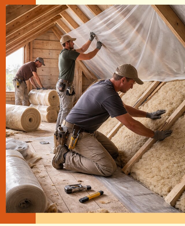 Утепление крыши изнутри в Георгиевске: профессионально и надежно