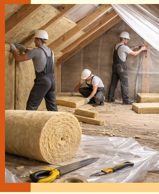 Профессиональное утепление мансарды в Георгиевске качественно и надежно