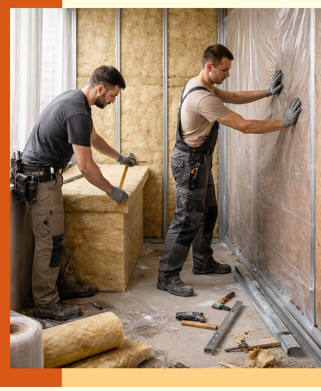 Профессиональное утепление лоджии в Георгиевске эффективно и надежно