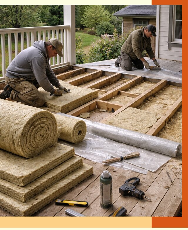 Утепление террасы в Георгиевске от 4329 руб./м2 — утеплить террасу под ключ | ТепломастерГрг