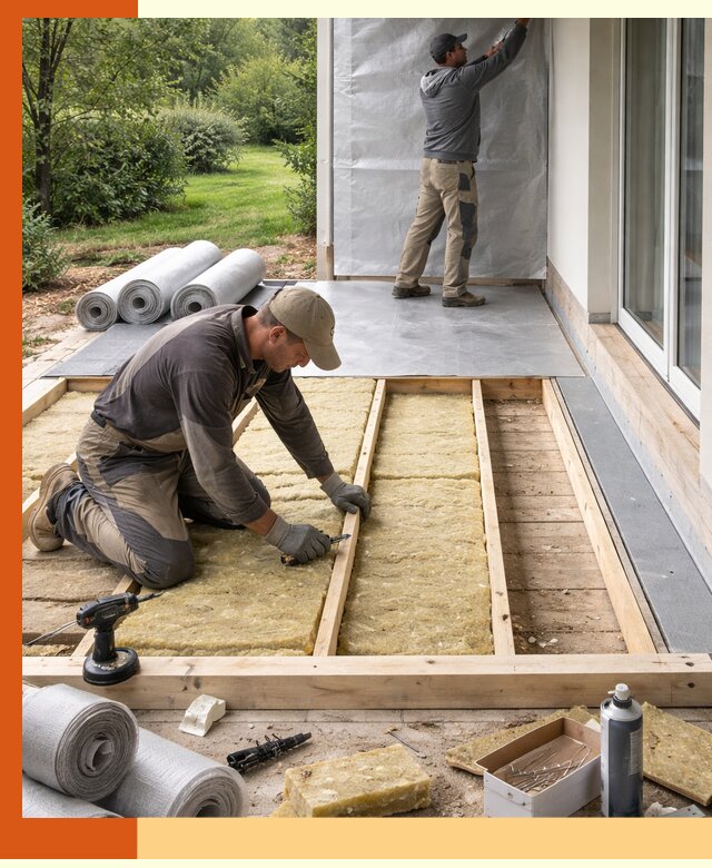 Утепление террасы в Георгиевске — тепло и защита круглогодично