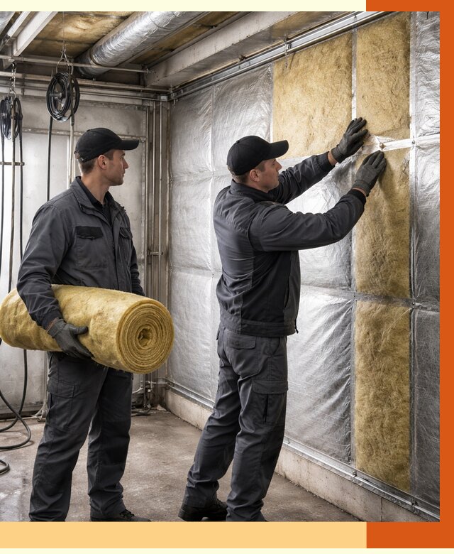 Утепление автомойки в Георгиевске от 8761 руб./м2 — комплексное утепление под ключ | ТепломастерГрг