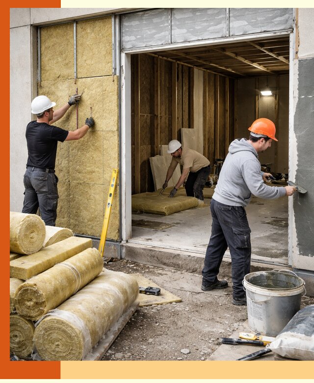 Утепление торгового павильона в Георгиевске — качественно и энергоэффективно