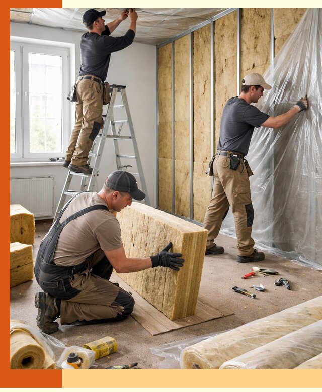 Утепление офисных помещений под ключ в Георгиевске