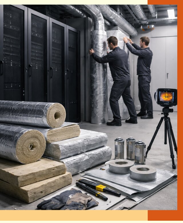 Утепление серверной в Георгиевске от 8761 руб./м² — комплексно под ключ | ТепломастерГрг