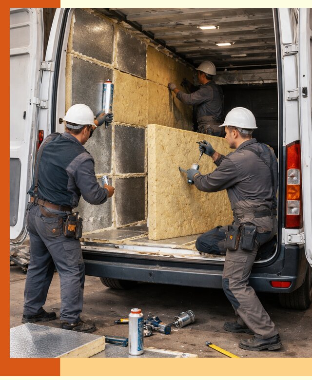 Утепление фургона-рефрижератора в Георгиевске для сохранения температуры