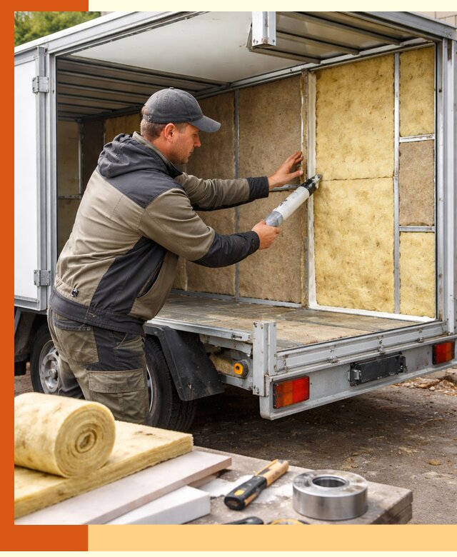Профессиональное утепление прицепа в Георгиевске для любых условий