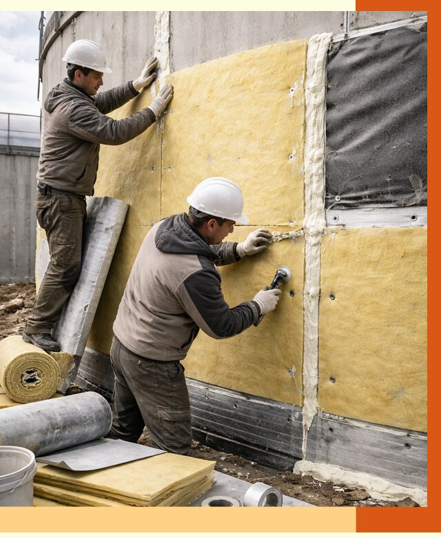 Утепление резервуара в Георгиевске от 28344 руб/м2 — монтаж ППУ и комплекс под ключ | ТепломастерГрг