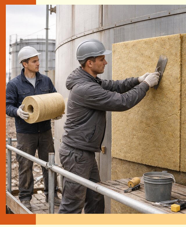 Профессиональное утепление резервуара и теплоизоляция в Георгиевске