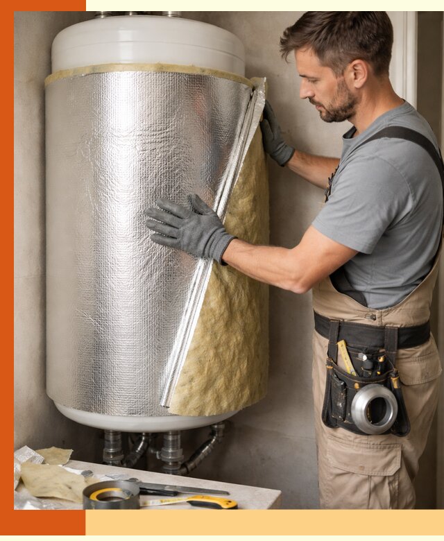 Утепление бойлера в Георгиевске для снижения теплопотерь и экономии энергии