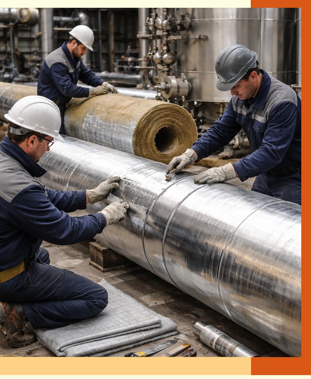 Утепление технологического оборудования в Георгиевске от 4329 руб. за м2 | ТепломастерГрг