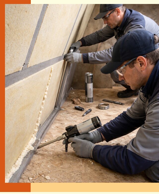 Герметизация стыков ППУ в Георгиевске — надежное уплотнение швов