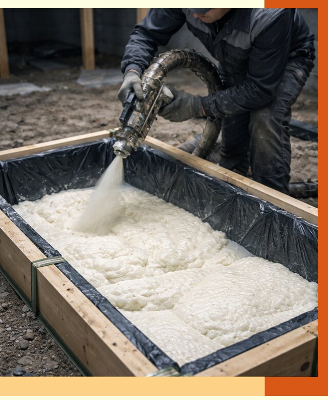 Заливка ППУ в формы в Георгиевске от 2577 руб. — утепление форм под ключ | ТепломастерГрг