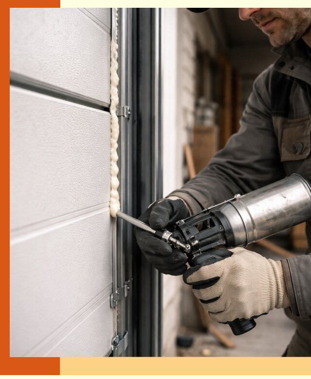 Заполнение пустот ворот в Георгиевске профессионально и герметично