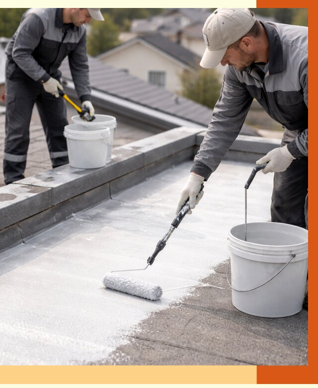 Утепление кровли жидкой теплоизоляцией в Георгиевске от 2216 руб./м2 | ТепломастерГрг