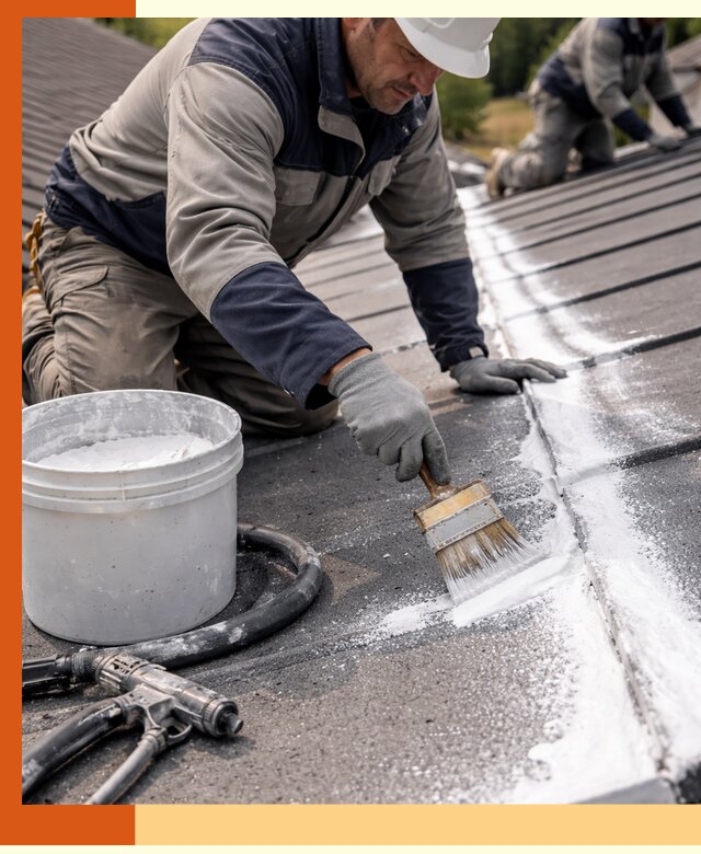 Утепление кровли жидкой теплоизоляцией в Георгиевске