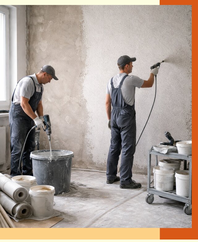 Утепление стен жидкой теплоизоляцией в Георгиевске от 4329 руб/м² | ТепломастерГрг