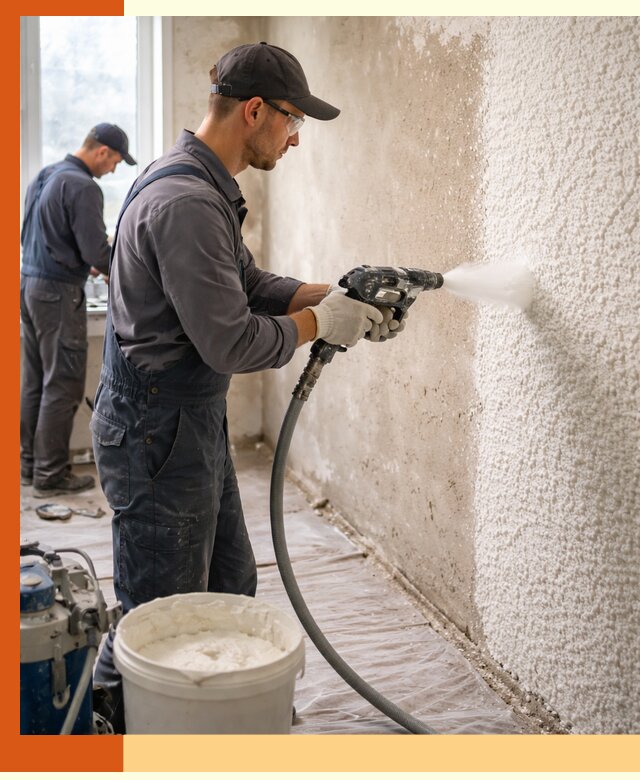 Утепление стен жидкой теплоизоляцией в Георгиевске для квартир и домов