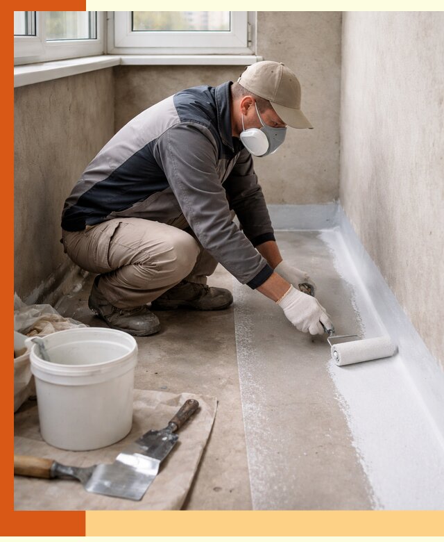 Утепление балкона жидкой теплоизоляцией в Георгиевске