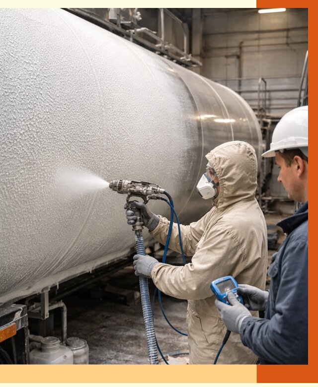 Утепление автоцистерны жидкой теплоизоляцией в Георгиевске от 14945 руб. под ключ | ТепломастерГрг