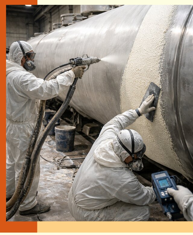 Утепление автоцистерн жидкой теплоизоляцией в Георгиевске