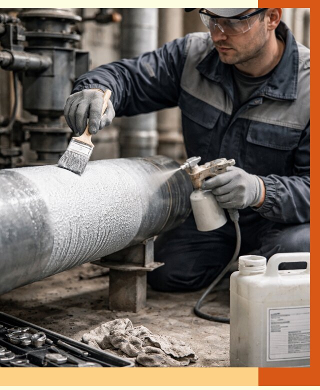 Утепление оборудования жидкой теплоизоляцией в Георгиевске от 4638 руб. | ТепломастерГрг