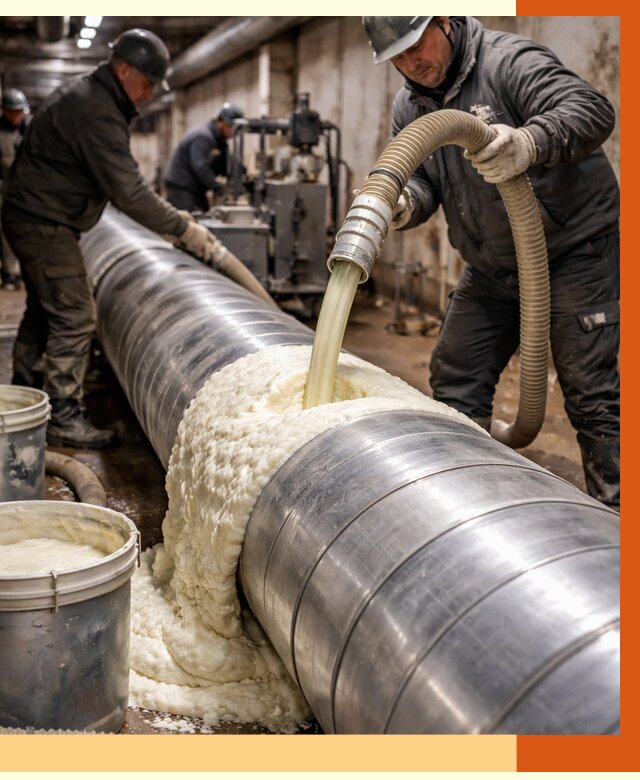 Утепление теплотрассы жидкой теплоизоляцией в Георгиевске от 4329 руб. | ТепломастерГрг