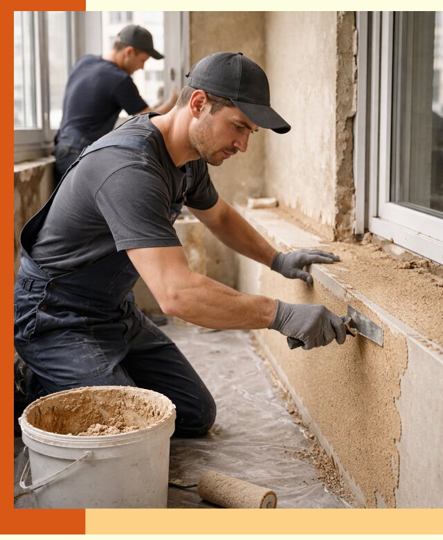 Утепление балкона жидкой пробкой в Георгиевске для защиты и комфорта