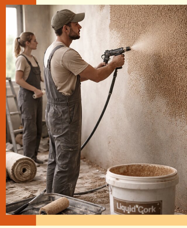 Утепление стен жидкой пробкой в Георгиевске эффективное и долговечное