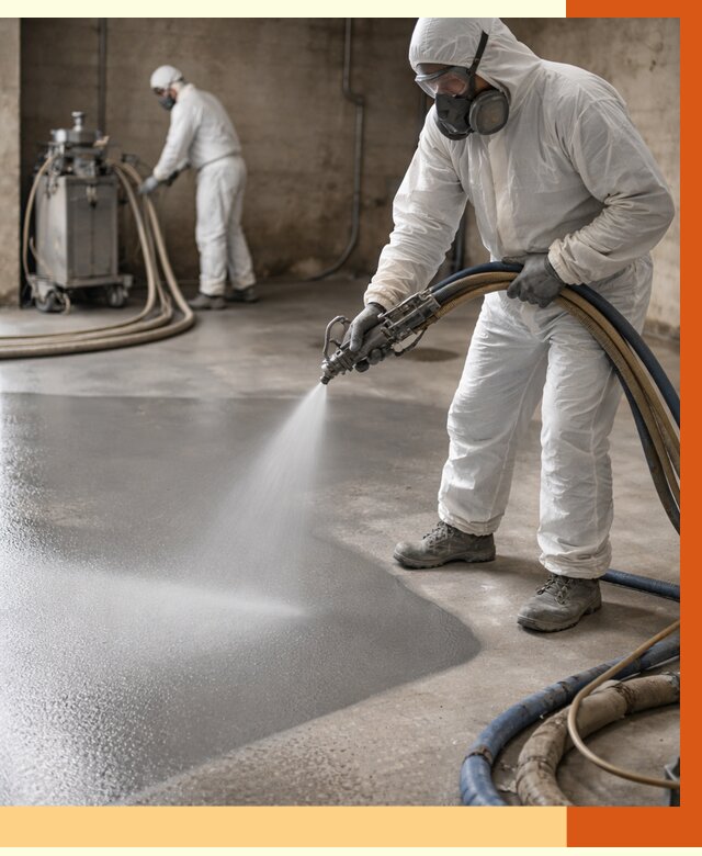 Гидроизоляция полимочевиной в Георгиевске от 8761 руб/м² — напыление полимерной гидроизоляции | ТепломастерГрг