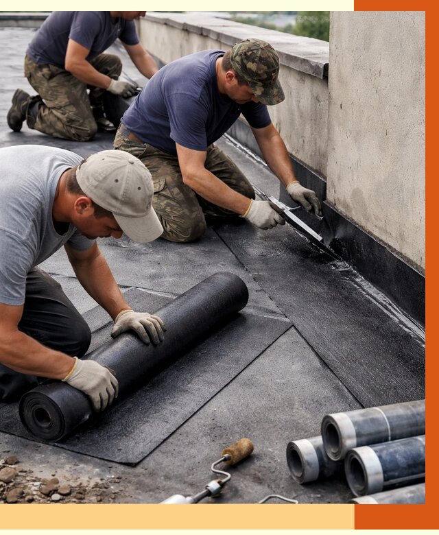Гидроизоляция кровли в Георгиевске от 4638 руб. — профессиональная гидроизоляция крыши | ТепломастерГрг