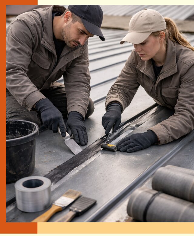 Гидроизоляция фальцевой кровли в Георгиевске качественно и надежно