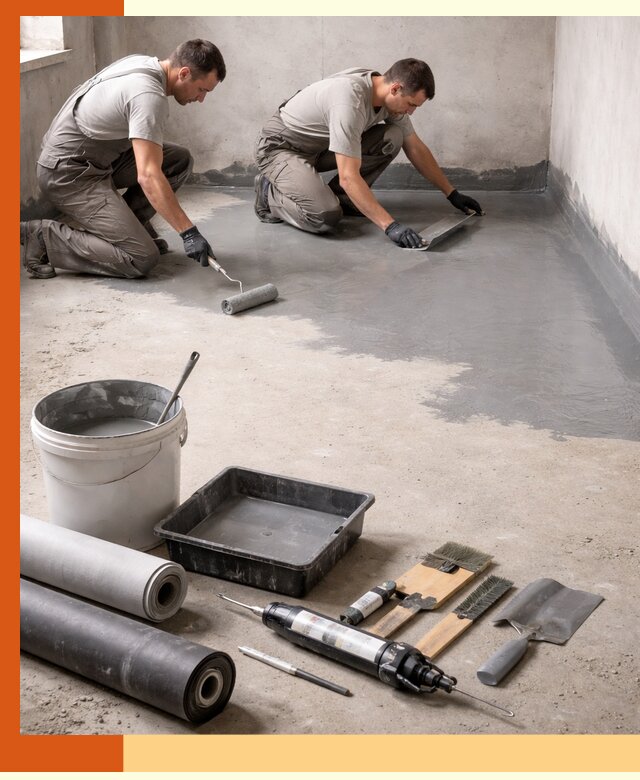 Гидроизоляция пола в Георгиевске — надежная защита от влаги и протечек