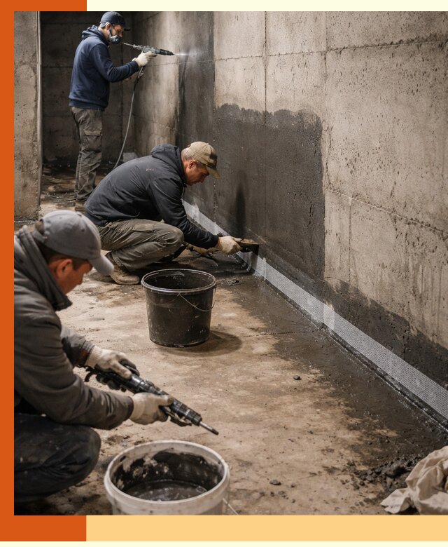 Гидроизоляция подвала в Георгиевске — комплексная защита от влаги