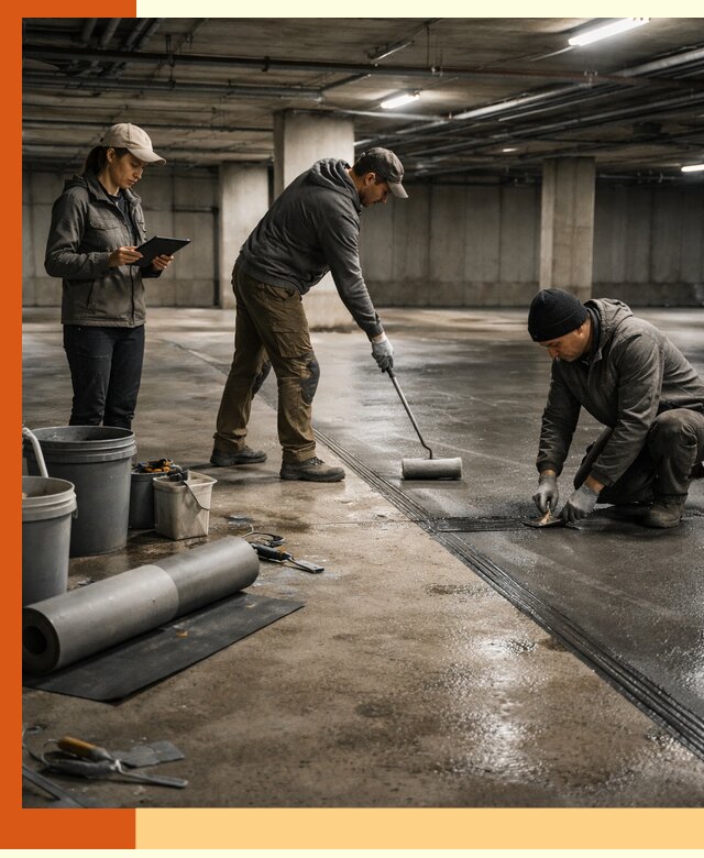 Гидроизоляция паркинга в Георгиевске: качественная защита зданий