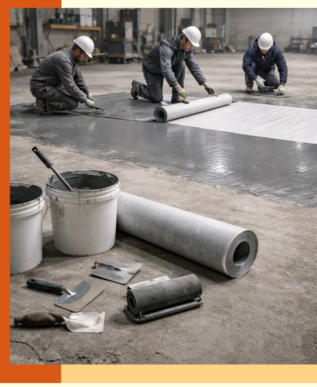 Гидроизоляция промышленного пола в Георгиевске — защита и долговечность