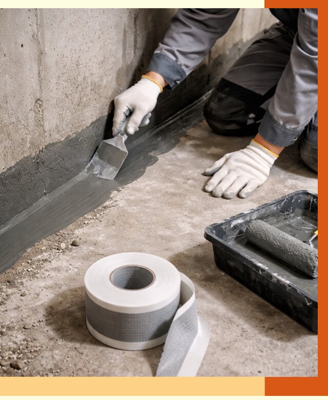 Гидроизоляция швов и герметизация стыков в Георгиевске от 1288 руб. | ТепломастерГрг