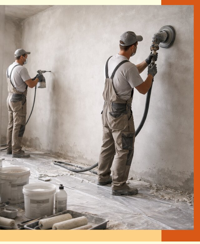 Подготовка поверхности под напыление в Георгиевске от 1237 руб. — ТепломастерГрг