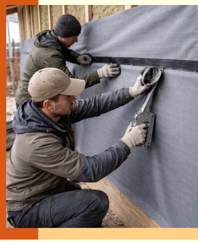 Монтаж ветроизоляции зданий и конструкций в Георгиевске